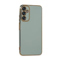 Samsung Galaxy A05s Kılıf Volet Silikon - Açık Yeşil 0.2M-Çok Renkli