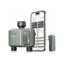 Delt Bluetooth + Wifi Uzaktan Kumandalı Çift Çıkışlı Su Zamanlayıcı -