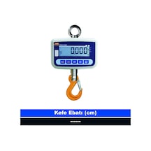 Eko 300 Kg 100 Gr Vinç Kancalı Tartım Baskülü Onaylı
