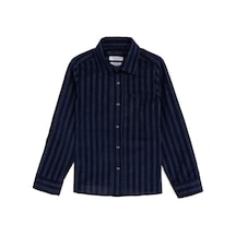 U.s. Polo Assn. Erkek Çocuk Lacivert Gömlek Desenli 50293507-vr033 Lacivert