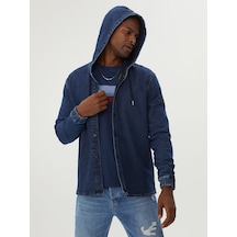 LOFT Regular Fit Erkek Gömlek U.kol Lf2029479 Q1.v1 Denim