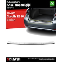 S-dizayn Toyota Corolla Krom Arka Tampon Eşiği 2019 Üzeri