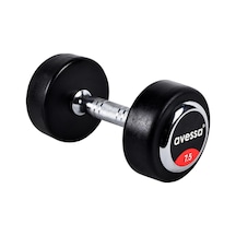 Avessa 7.5 KG Olimpik Dambıl Kauçuk Kaplı Salon Tipi Dambıl