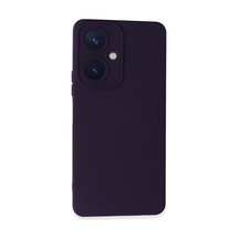 Vivo Y27 Kılıf Nano İçi Kadife Silikon - Mor 0.2M-Çok Renkli