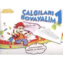 Müzik Serüveni Çalgıları Boyayalım 1 - Elwm-822636