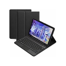 Microcase Honor Pad X9a 11.5 İnch Tablet İçin Bluetooth Touchpad Klavye + Standlı Kılıf - Bkk5 Mavi
