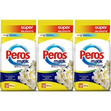 Peros Matik Toz Çamaşır Deterjanı 30kg Yasemin Çiçeği Beyaz-renkl
