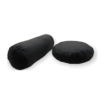 Siyah Yoga Bolster Minderi & Meditasyon Minderi Çok Renkli