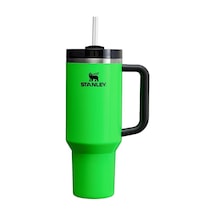 Stanley Quencher Pipetli Termos 1,18 Lt Neon Yeşil Yeşil