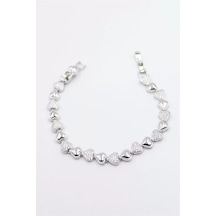 Kalp Xuping Bileklik - Gümüş - 861802306 Gümüş