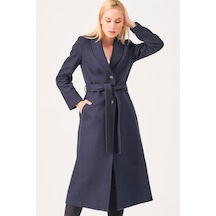 Dewberry Bayan Palto Z6681 Lacivert