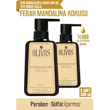 Doğal Zeytinyağlı Mandalina Sıvı Sabun Mandalinalı Zeytinyağı El Sabunu Nemlendirici 2 Adet 500 Ml