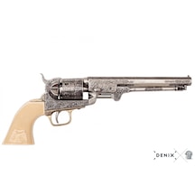 Denix American Navy Revolver 1851 Usa 35cm Koleksiyon Obje