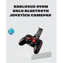 Kablosuz - 155 - Bluetooth Oyun Kolu Mobil Tv Pc Uyumlu - Kmrsfres - Ergonomik Tasarım