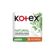 Kotex Natural Ultra Hijyenik Ped Normal 8'li