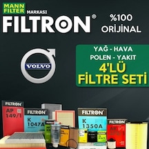 Volvo S40 1.6 Mann Filtron Filtre Bakım Seti 2006-2011