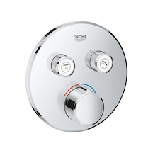Grohe Smartcontrol Çift Valfli Akış Kontrollü Ankastre Duş Bataryası Krom