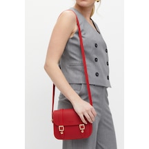 K&s Mini Çapraz Askılı Çanta Kırmızı