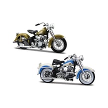 1/18 Harley-davidson İkili Motorlar 50'ler