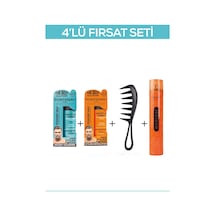 Fontenay Saç Şekillendirici Pudra Toz Wax Mat Effect Ve Ultra Strong 20gr + Şekil Tarak'ı + Saç Spreyi 400ML 4'lü Set