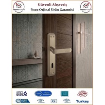 Sofuoğlu Barbaros Aynalı Kapı Kolu - Nikel Saten - Oda