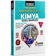 Aydın Tyt Kimya Maarif Modeline Uyumlu 1. Basamak Soru Bankası