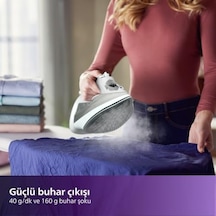 5000 Serisi Buharlı Ütü 2400w, 40g/dk Sürekli Buhar, 160g Şok, Steamglide Plus Taban, Dahili Kireç Temizleme, Damlatmaz Sistem, Dikey Kullanım Özelliği Dst5010/10
