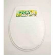 Poly Et-011 Beyaz Yumuşak Klozet Kapak Büyük Puf Diğer