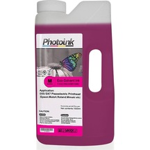 Dx5 ve Dx7/5113 Kafalar için 1000 ML Kırmızı Magenta Eco Solvent
