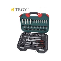 Troy 26101 Lokma Anahtar Takımı (94 Parça. Metrik)