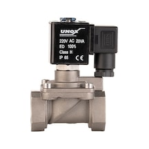 Paslanmaz Genel Maksat Normalde Kapalı Solenoid Valf (0,5-16 BAR)