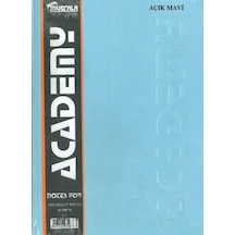 Özkan Defter 160 Yaprak Ciltli 20x28 Sert Kapak Çizgili Açık Mavi