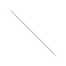 Merano Design 4mm Gold Su Yolu Bileklik Çok Renkli