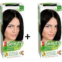 Mm Beauty Bitkisel Saç Boyası Siyah M18 -  (2 Adet) (440704008)
