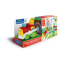 Baby Clementoni - Bebek Hayvanlar Treni +9 Ay Fabbatoys