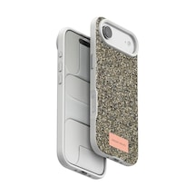 Magicool Onegif Apple iPhone Uyumlu 17 Air Bright Simli Kapak - Çöl Titanyum