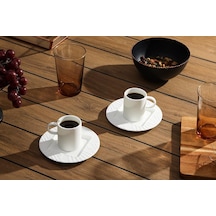 Superior Bone Porcelain Elix 2 Kişilik Kahve Takımı 85cc Çok Renkli