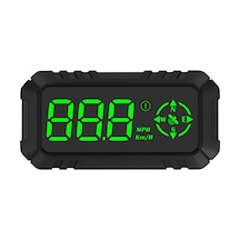 Teltree G7 Gps Arabalar İçin Yükseltilmiş Görünüm Monitörü - Hız, Konum, Yol Mesafesi, Uyku Ve Hız Aşımı Uyarıları, Otomatik Parlaklık Regülasyonu