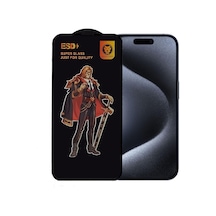 Apple iPhone 15 Pro Max Uyumlu Anti Statik Ekran Koruyucu Toz Tutmayan Kırılmaz Cam