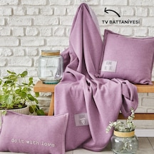 Karaca Home Softy Comfort Tv Battaniyesi Lila 130X170Cm