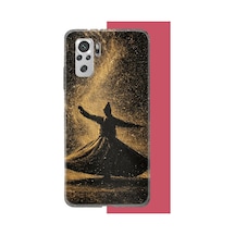 Redmi Note 10 / 10s Uyumlu Semazen Baskılı Silikon Kılıf Renkli