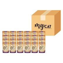 Mycat Somonlu Kısırlaştırılmış Sterilised Pouch Yaş Mama 24 x 85 G