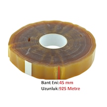 Büyük Rulo 45mm X 925m Kauçuk Makine Bandı Paketleme Bandı M4 1