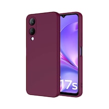 Zore Vivo Y17s Uyumlu Omsy Mara Lansman Kılıf-koyu Mor