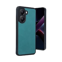 Xiaomi Poco X7 Pro Uyumlu Kılıf Aras Deri Kapak - Açık Yeşil