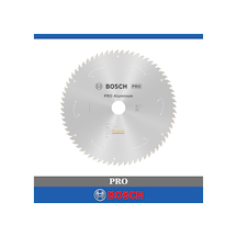 Bosch Pro 254x30 Mm 68 Diş Akülü Alüminyum Daire Testere 2608842242