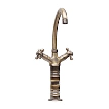 Antik Çanak Kuğu Osmanlı Eviye Bataryası Koç Lüx Pirinç