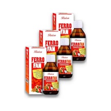 Balen Ferrofan Demir Çinko Kuşburnu Spirulina Eki 3 X 150 Ml