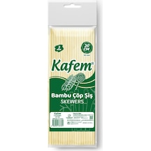 Kafem Bambu Çöp Şiş 20 CM 3 MM 100'lü