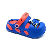Kocamanlar E477 Hafif Rahat Taban Okul Kreş Havuz Günlük Unisex Çocuk Terlik Mavi